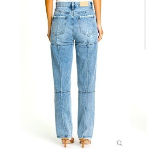 PISTOLA CASSIE SUPER HIGH RISE STRAIGHT DENIM